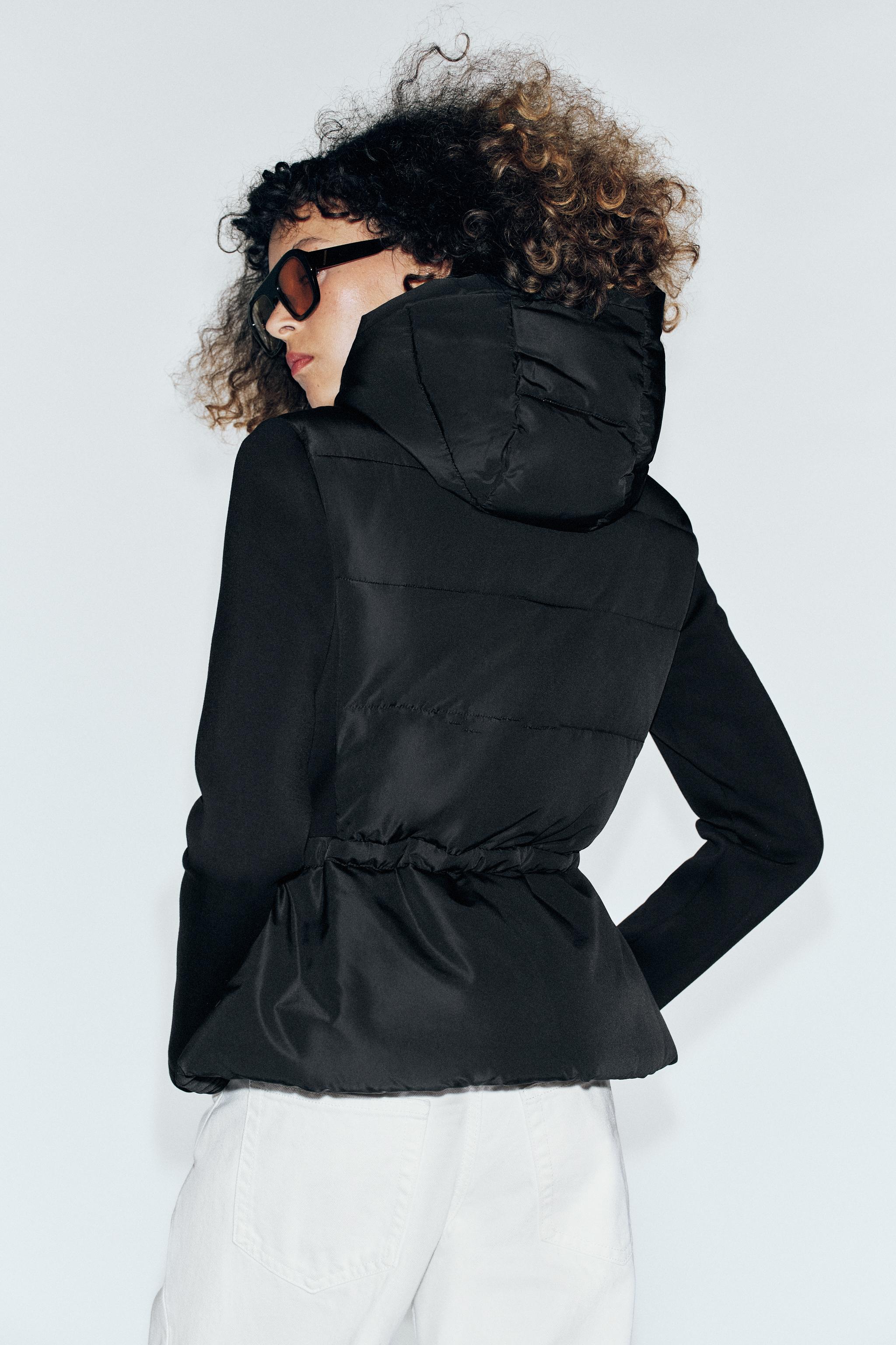COMBINATION QUILTED JACKET WITH HOODIE